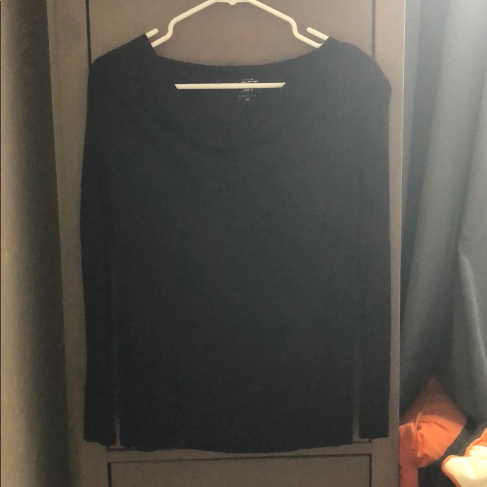 Long sleeve Ann Taylor Loft Petites cowl neck
